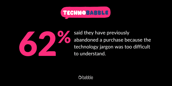 Technobabble has had its day – time to cut it out